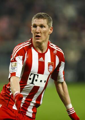 Bastian Schweinsteiger ( Bayern) - FC Bayern München (rot) vs. Borussia Dortmund BVB (gelb) 1:3
