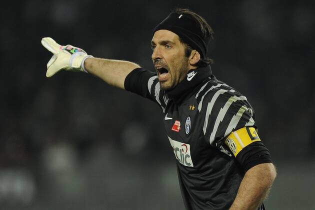 Turin - 05.03.2011 - - Serie A - Juventus Turin vs. AC Mailand - Gianluigi Buffon (Juve) 