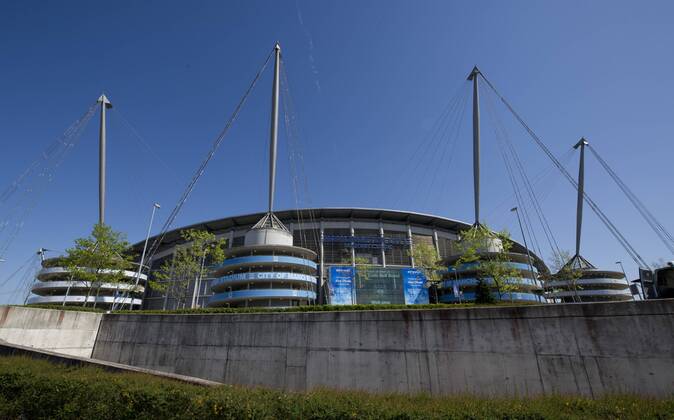 City of Manchester Stadium, home of Manchester City, 1st May, 2011 EDITORIAL USE ONLY. No use with unauthorised audio, video, data, fixture lists, club league logos or live services. Online in-match use limited to 120 images, no video emulation. No use in betting, games or single club league player publications.