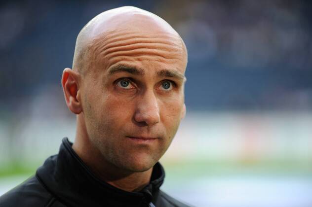 Fußball 2. Bundesliga Eintracht Frankfurt - FC St. Pauli am 25.07.2011 in Frankfurt am Main Andre Schubert ( Trainer St. Pauli )