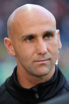 Fußball 2. Bundesliga Eintracht Frankfurt - FC St. Pauli am 25.07.2011 in Frankfurt am Main Andre Schubert ( Trainer St. Pauli )