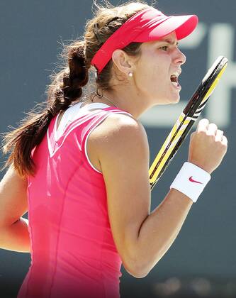 TENNIS - WTA, US Open 2011 NEW YORK CITY,NEW YORK,USA,29.AUG.11 - TENNIS - WTA Tennis Damen Tour, US Open 2011, Grand Slam, Flushing Meadows. Bild zeigt den Jubel von Julia Görges (GER). 