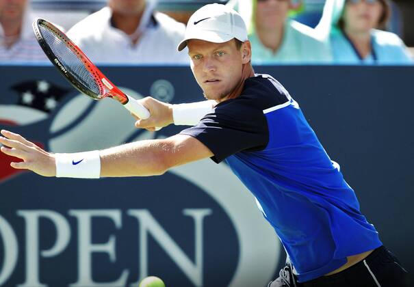 TENNIS - ATP, US Open 2011 NEW YORK CITY,NEW YORK,USA,01.SEP.11 - TENNIS - ATP Tennis Herren World Tour, US Open 2011, Grand Slam, Flushing Meadows. Bild zeigt Tomas Berdych (CZE). 