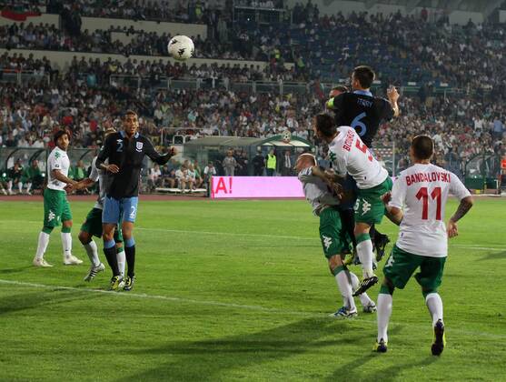 Englands Wayne Rooney scoring his sides second goal European Championship Qualifying Group A Bulgaria v England 2nd September, 2011 EDITORIAL USE ONLY. No use with unauthorised audio, video, data, fixture lists, club league logos or live services. Online in-match use limited to 120 images, no video emulation. No use in betting, games or single club league player publications. Euro