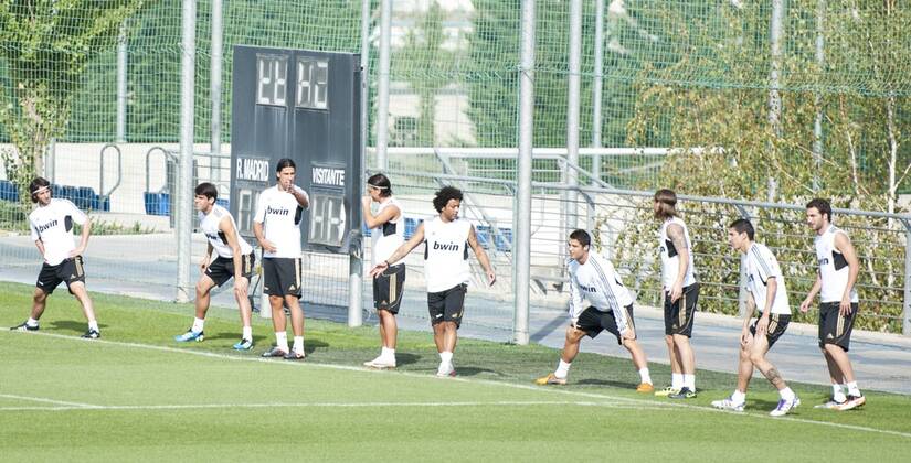 Real Madrid Training - Valdebebas - 23 09 2011