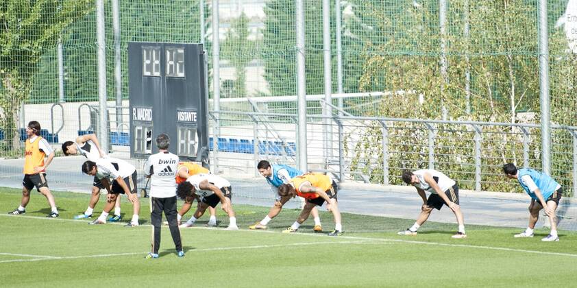Real Madrid Training - Valdebebas - 23 09 2011