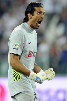 Serie A, Juventus Turin - AC Mailand, Gianluigi Buffon 