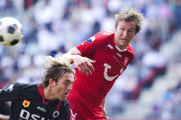 Luuk de Jong of FC Twente FC Twente Enschede vs Excelsior Rotterdam. Dutch Eredivisie 2011 2012 xVIxxIVx 393253