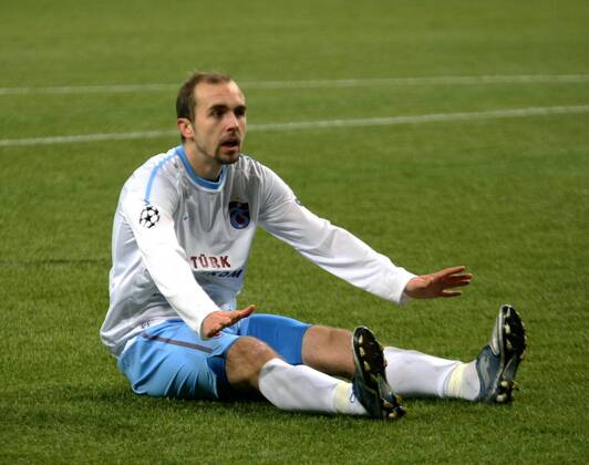 Moscow. 18 oct. 2011. CHAMPIONS LEAGUE 2011-2012, CSKA Moscow - Trabzonspor: 10.Adrian Mierzejewski (Trabzonspor AS).