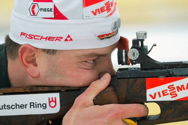 Biathlon World Cup Oberhof 2003 Sven FISCHER