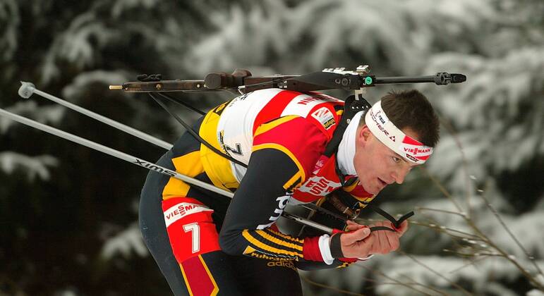 Biathlon World Cup Oberhof 2003 Sven FISCHER