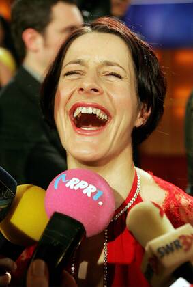 Ehrung Sportler des Jahres 2005 Kursaal Baden -Baden Sportlerin des Jahres Uschi Disl