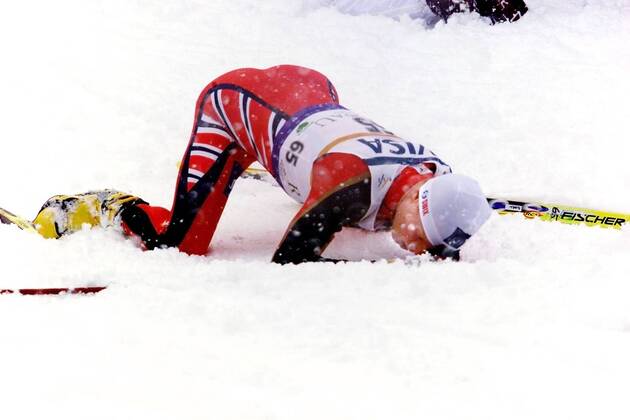 Nordische Ski WM 1999 Ramsau . Langlauf 30 km freier Stil (Herren): Daehlie Bjoern