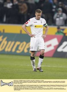 Deutschland, Fussball, 1.Bundesliga, 29. Spieltag, Saison 2011 2012, Borussia Mönchengladbach vs, Hertha BSC Berlin, 07.04.2012, Borussia Park, Mönchengladbach, Filip Daems, M Gladbach, enttäuscht,