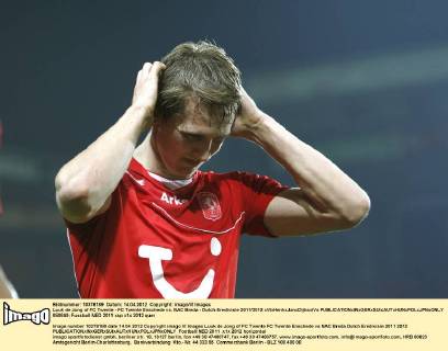 Luuk de Jong of FC Twente - FC Twente Enschede vs. NAC Breda - Dutch Eredivisie 2011 2012 xVIxHenkxJanxDijksxIVx 650649