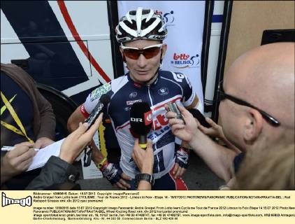 Andre Greipel from Lotto team CYCLISME : Tour de France 2012 - Limoux to Foix - Etape 14 - 15 07 2012 PHOTONEWS PANORAMIC 