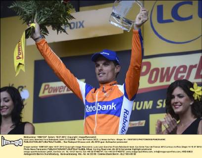 Luis Leon Sanchez from Rabobank team CYCLISME : Tour de France 2012 - Limoux to Foix - Etape 14 - 15 07 2012 PHOTONEWS PANORAMIC 