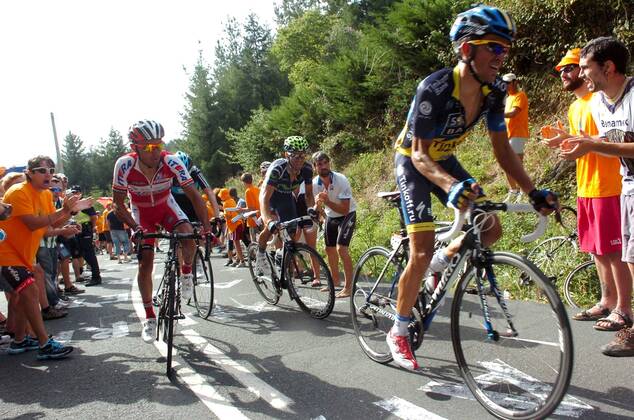 2012, Vuelta a Espana, tappa 03 Faustino V - Arrate, Saxo Bank - Tinkoff Bank 2012, Movistar 2012, Katusha 2012, Contador Alberto, Valverde Alejandro, Rodriguez Oliver Joaquin, alto de Arrate 