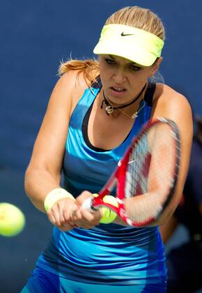 TENNIS - WTA, US Open 2012 NEW YORK CITY,NEW YORK,USA,27.AUG.12 - TENNIS - WTA Tennis Damen Tour, US Open 2012, Grand Slam, Flushing Meadows. Bild zeigt Sabine Lisicki (GER). 