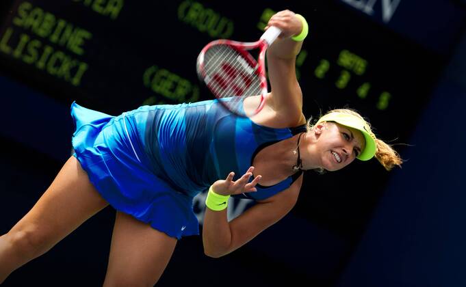 TENNIS - WTA, US Open 2012 NEW YORK CITY,NEW YORK,USA,27.AUG.12 - TENNIS - WTA Tennis Damen Tour, US Open 2012, Grand Slam, Flushing Meadows. Bild zeigt Sabine Lisicki (GER). 