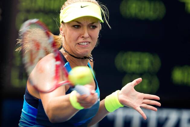 TENNIS - WTA, US Open 2012 NEW YORK CITY,NEW YORK,USA,27.AUG.12 - TENNIS - WTA Tennis Damen Tour, US Open 2012, Grand Slam, Flushing Meadows. Bild zeigt Sabine Lisicki (GER). 