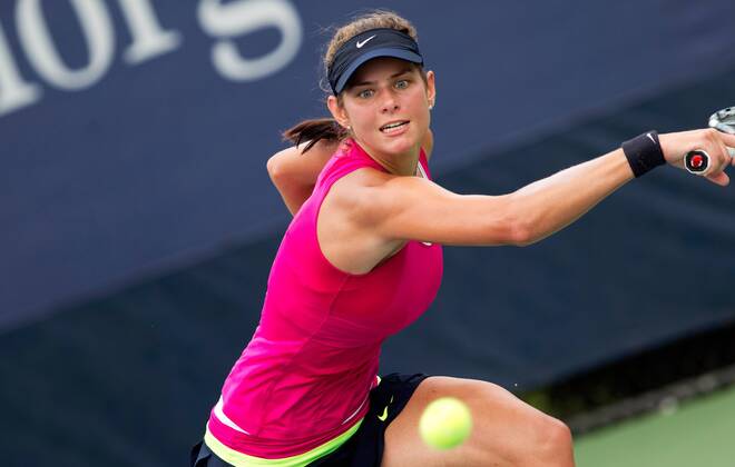 TENNIS - WTA, US Open 2012 NEW YORK CITY,NEW YORK,USA,27.AUG.12 - TENNIS - WTA Tennis Damen Tour, US Open 2012, Grand Slam, Flushing Meadows. Bild zeigt Julia Görges (GER). 