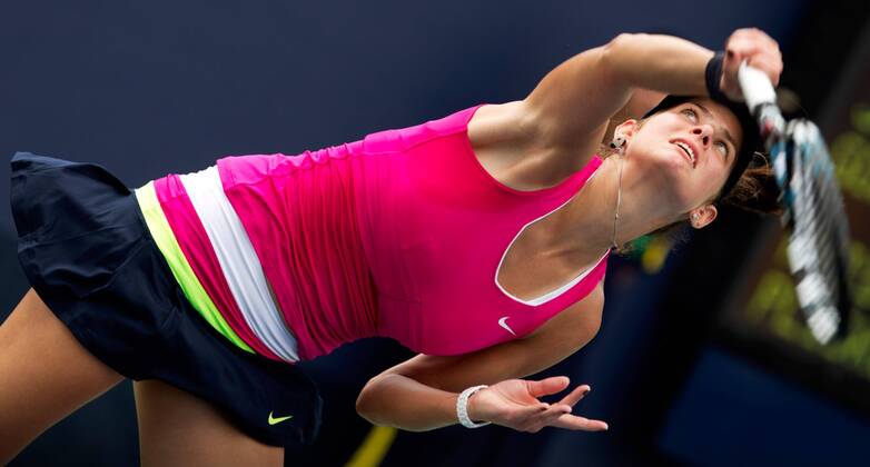 TENNIS - WTA, US Open 2012 NEW YORK CITY,NEW YORK,USA,27.AUG.12 - TENNIS - WTA Tennis Damen Tour, US Open 2012, Grand Slam, Flushing Meadows. Bild zeigt Julia Görges (GER). 
