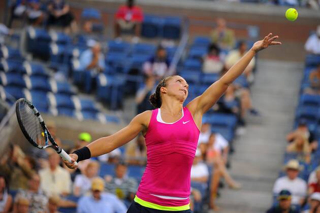 Sara Errani (ITA) TENNIS : US Open - jour 12 - 07 09 2012 VirginieBouyer Tennismag Panoramic