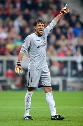 FUSSBALL CHAMPIONS LEAGUE SAISON 2012 2013 GRUPPENPHASE FC Bayern München - FC Valencia 19.09.2012 Torwart Diego Alves (Valencia CF)
