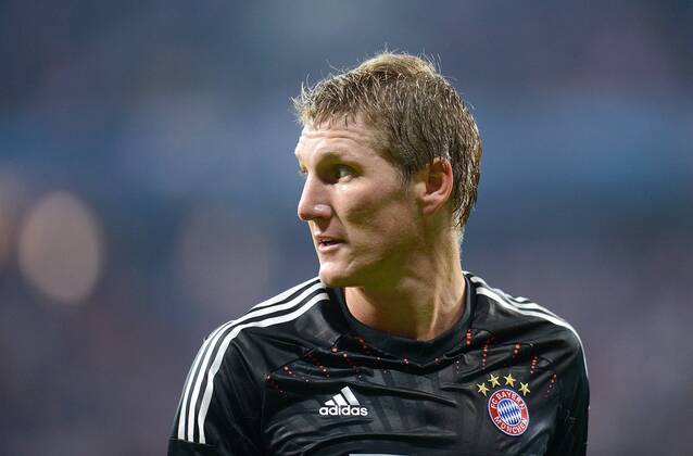 FUSSBALL CHAMPIONS LEAGUE SAISON 2012 2013 GRUPPENPHASE FC Bayern München - FC Valencia 19.09.2012 Bastian Schweinsteiger (FC Bayern München)