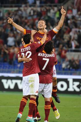Francesco Totti (Roma) Calcio Serie A 2012 2013 AS Rom - Sampdoria Genua AntoniettaxBaldassarre