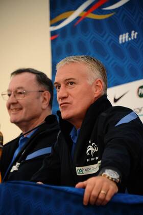Didier DESCHAMPS (fra) FOOTBALL : Equipe de France - 10 10 2012 AnthonyBIBARD FEP Panoramic