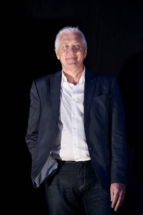 BELGIUM, GENT, JAN 15th 2013 - Team presentation of Belgian cycling team Omega Pharma - Quick Step - General manager Patrick Lefevere 