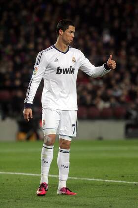 Copa del Rey. FC Barcelona vs Real Madrid.Cristiano Ronaldo.