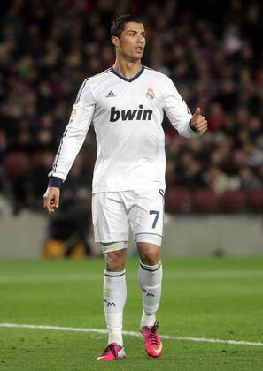 Copa del Rey. FC Barcelona vs Real Madrid. Cristiano Ronaldo.