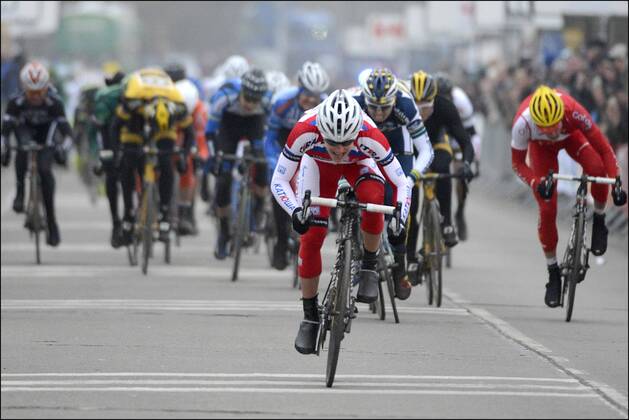 Alexey Tsatevitch (Russia Team Katusha - Katuscha - Canyon) CYCLISME : Course - Le Samyn - 27 02 2013 PhotoNews Panoramic 