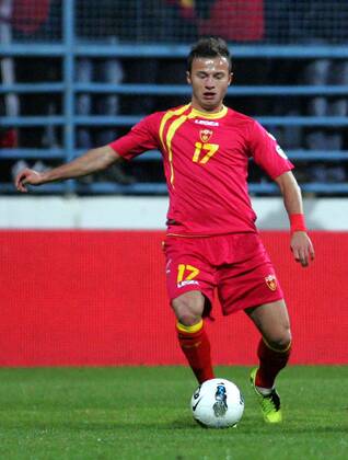 26.03.2013 Podgorica(Montenegro) Montenegro-England FIFA world cup Brazil qualifiers men football Elsad Zverotic Montenegro :
