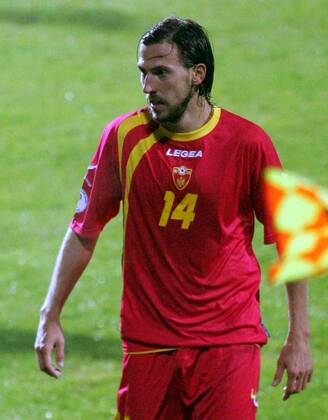 26.03.2013 Podgorica(Montenegro) Montenegro-England FIFA world cup Brazil qualifiers men football Dejan Damjanovic Montenegro :