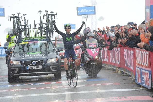 2013, Giro d Italia, tappa 15 Cesana Torinese - Col du Galibier, Movistar 2013, Visconti Giovanni, Galibier 