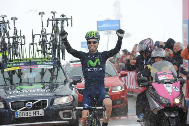 2013, Giro d Italia, tappa 15 Cesana Torinese - Col du Galibier, Movistar 2013, Visconti Giovanni, Galibier 