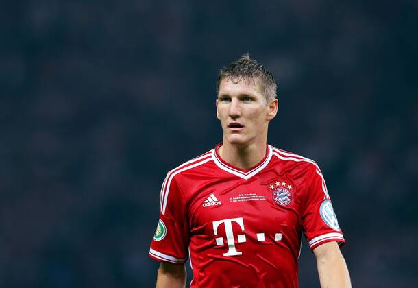 Bastian Schweinsteiger (Bayern) . FC Bayern München - VfB Stuttgart . Berlin, GER, 01.06.2013 , Finale Fussball-DFB-Pokal 2012-2013 .