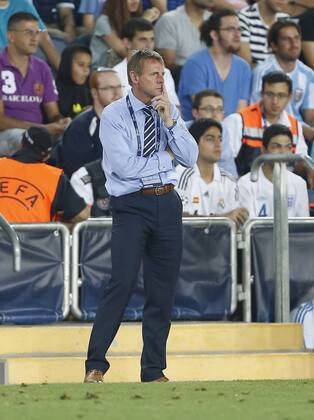 England s Stuart Pearce looks on - Israel U21 vs England U21 - UEFA U21 Championship 2013 - Teddy Stadium - Jerusalem - Israel - 11 06 2013 - Pic David Klein Sportimage EDITORIAL USE ONLY. No use with unauthorised audio, video, data, fixture lists, club league logos or live services. Online in-match use limited to 120 images, no video emulation. No use in betting, games or single club league player publications.