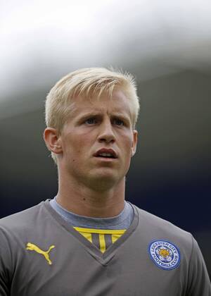 Kasper Schmeichel of Leicester City - Football - Leicester City vs AS Monaco - King Power Stadium Leicester - 27th July 2013 - Credit Malcolm Couzens Sportimage EDITORIAL USE ONLY. No use with unauthorised audio, video, data, fixture lists, club league logos or live services. Online in-match use limited to 120 images, no video emulation. No use in betting, games or single club league player publications.