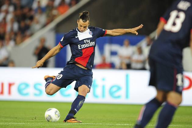 Zlatan Ibrahimovic (PSG) FOOTBALL : PSG vs Ajaccio - L1 - 18 08 2013 JBAutissier Panoramic 