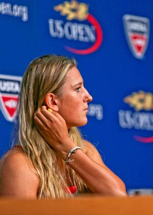 TENNIS - WTA, US Open 2013 NEW YORK CITY,NEW YORK,USA,24.AUG.13 - TENNIS - WTA Tennis Damen Tour, US Open 2013, Grand Slam, Flushing Meadows, Pressekonferenz. Bild zeigt Victoria Azarenka (BLR). 