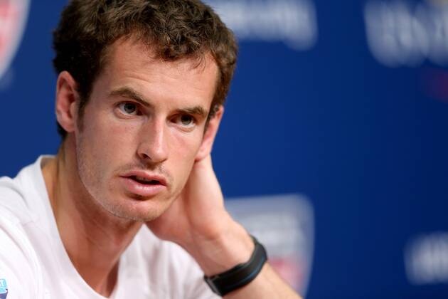 TENNIS - ATP, US Open 2013, PK NEW YORK CITY,NEW YORK,USA,24.AUG.13 - TENNIS - ATP Tennis Herren Tour, US Open 2013, Grand Slam, Flushing Meadows, Pressekonferenz. Bild zeigt Andy Murray (GBR). 