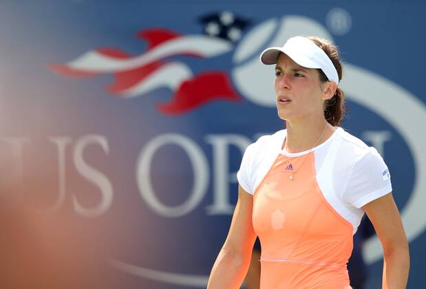 TENNIS - WTA, US Open 2013 NEW YORK CITY,NEW YORK,USA,27.AUG.13 - TENNIS - WTA Tennis Damen Tour, US Open 2013, Grand Slam, Flushing Meadows. Bild zeigt Andrea Petkovic (GER). 