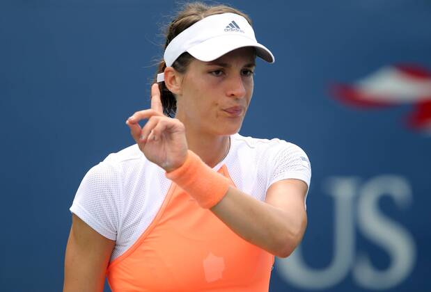 TENNIS - WTA, US Open 2013 NEW YORK CITY,NEW YORK,USA,27.AUG.13 - TENNIS - WTA Tennis Damen Tour, US Open 2013, Grand Slam, Flushing Meadows. Bild zeigt Andrea Petkovic (GER). 