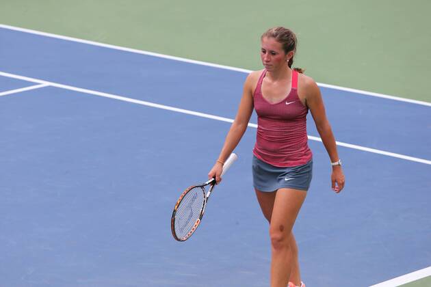 TENNIS - WTA, US Open 2013 NEW YORK CITY,NEW YORK,USA,27.AUG.13 - TENNIS - WTA Tennis Damen Tour, US Open 2013, Grand Slam, Flushing Meadows. Bild zeigt Annika Beck (GER). 