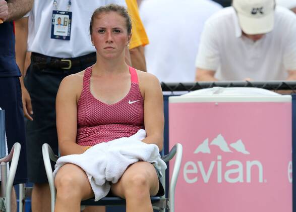 TENNIS - WTA, US Open 2013 NEW YORK CITY,NEW YORK,USA,27.AUG.13 - TENNIS - WTA Tennis Damen Tour, US Open 2013, Grand Slam, Flushing Meadows. Bild zeigt Annika Beck (GER). 